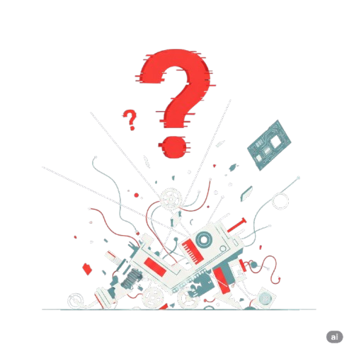 Icona problemi comuni servizi assistenza caldaie e condizionatori